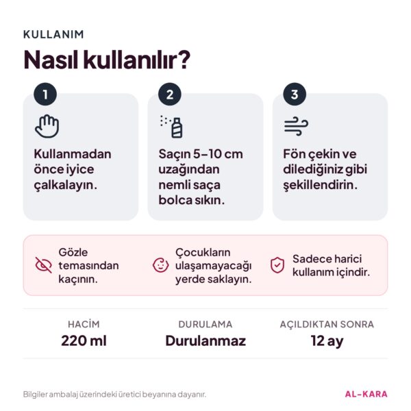 Morfose Milk Therapy Çift Fazlı Fön Sütü 220 ml – kullanım talimatı ve uyarılar