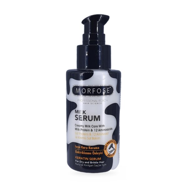 Morfose Milk Therapy Keratinli Saç Serumu 100 ml – pompa başlığı görünümü