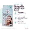 Bee Beauty Siyah Nokta Karşıtı Burun Temizleme Bandı Aloe Vera – faydalar bilgi görseli