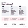 Bee Beauty Siyah Nokta Karşıtı Burun Temizleme Bandı Aktif Karbon – kullanım ve uyarılar bilgi görseli