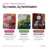 Bee Beauty Kağıt Maske 3’lü Set 75 ml – faydalar bilgi görseli