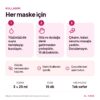 Bee Beauty Kağıt Maske 3’lü Set 75 ml – kullanım ve uyarılar bilgi görseli