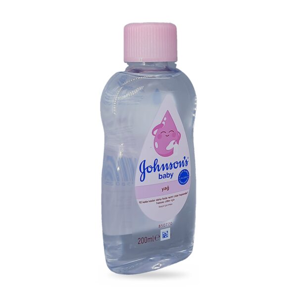 Johnson's Baby Bebek Yağı 200 ml – yan açılı görünüm