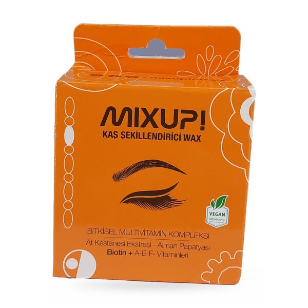 Mixup! Kaş Şekillendirici Sabitleyici Wax 50 ml — kutu ön yüz