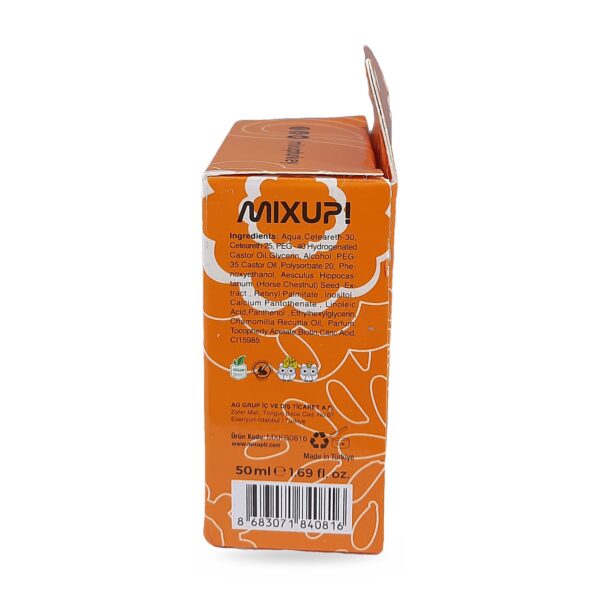 Mixup! Kaş Şekillendirici Sabitleyici Wax 50 ml — kutu yan yüz