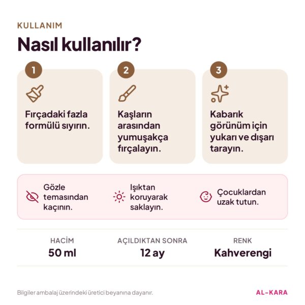 Soho N.Y.C. Kaş Sabitleyici Şekillendirici Hacimlendirici Renkli Wax 50 ml Kahverengi – kullanım ve uyarılar bilgi görseli