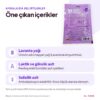 Bee Beauty Lavanta Yağlı Peeling Etkili Ayak Maskesi 1 Çift – öne çıkan içerikler bilgi görseli