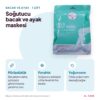 Bee Beauty Nemlendirici ve Soğutucu Bacak ve Ayak Maskesi 1 Çift – faydalar bilgi görseli
