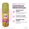 Dalin Çiçek Bahçesi Bebek Kolonyası 150 ml – Menekşe, Yasemin ve Limon Kokulu – faydaları ve özellikleri