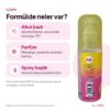 Dalin Çiçek Bahçesi Bebek Kolonyası 150 ml – Menekşe, Yasemin ve Limon Kokulu – içerik ve formül