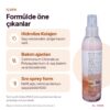 Bee Beauty Kolajen Sıvı Saç Kremi 200 ml – öne çıkan içerikler bilgi görseli