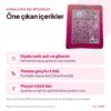 Bee Beauty Aydınlatıcı Kağıt Yüz Maskesi Pembe Greyfurt Özlü 1 Adet – öne çıkan içerikler bilgi görseli