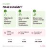 Bee Beauty Arındırıcı Kağıt Yüz Maskesi Bambu Kömür Tozlu 1 Adet – kullanım ve uyarılar bilgi görseli