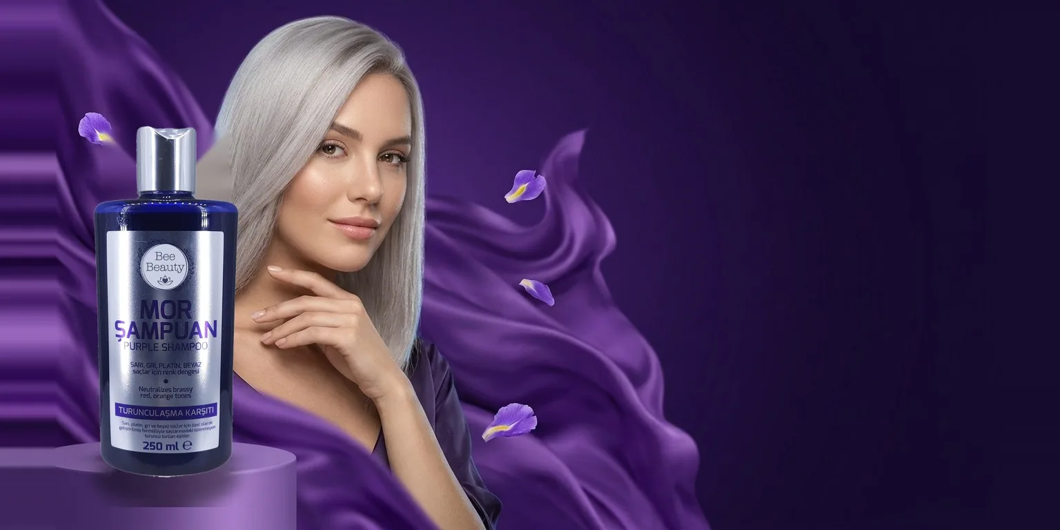 شامبو Bee Beauty البنفسجي 250 مل